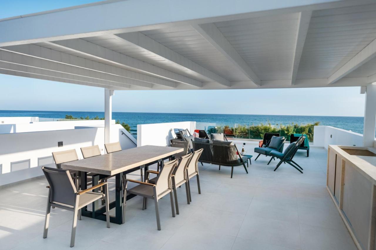 Makrygialos Long Beach Villa 1 מראה חיצוני תמונה