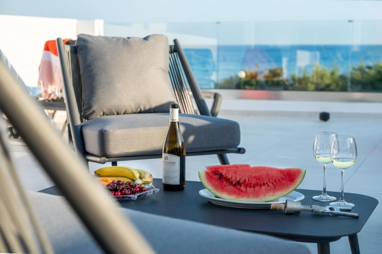 Makrygialos Long Beach Villa 1 מראה חיצוני תמונה