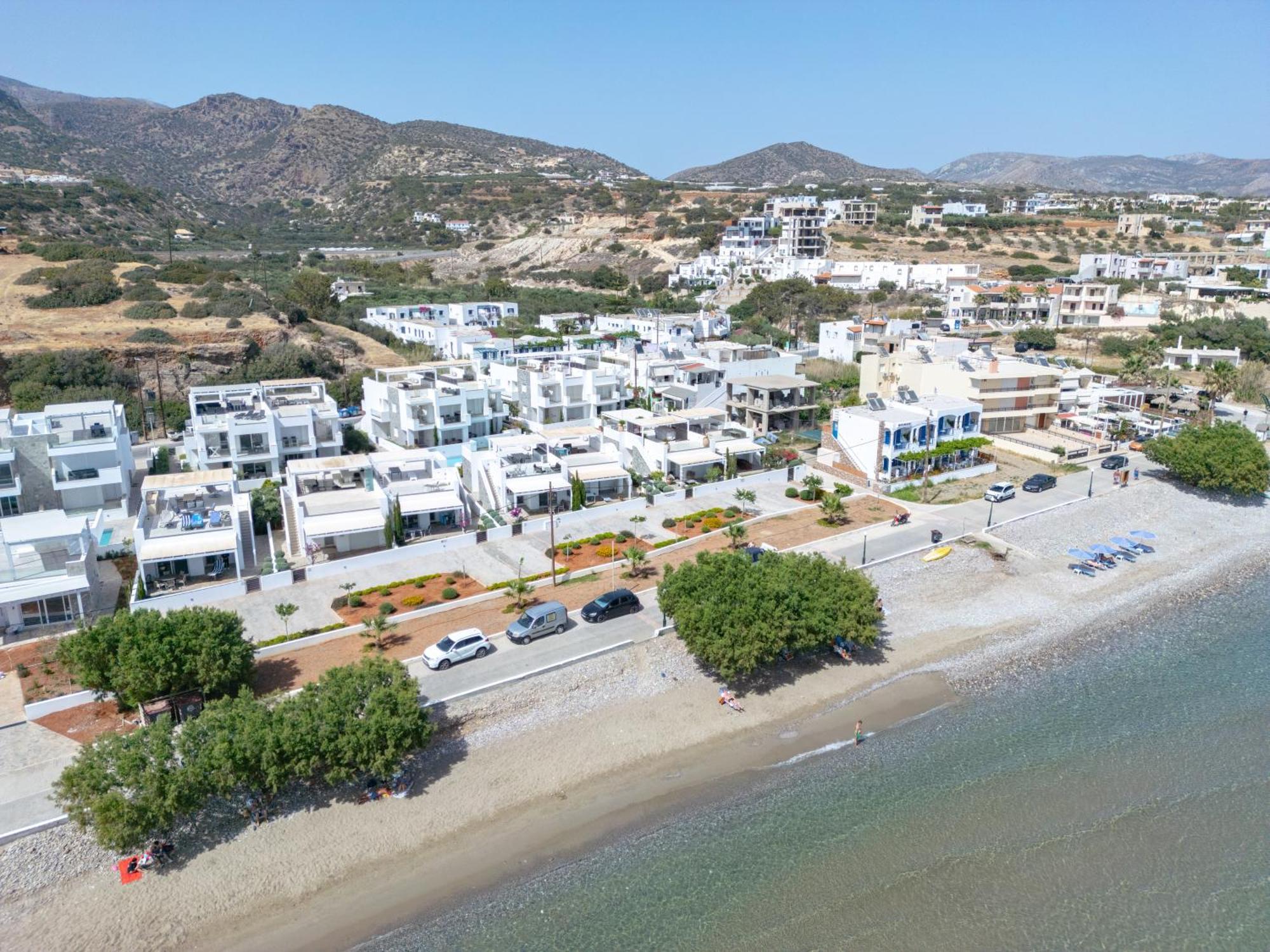 Makrygialos Long Beach Villa 1 מראה חיצוני תמונה